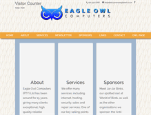 Tablet Screenshot of eagleowl.co.za